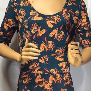 LuLaRoe Nicole fall swing dress
